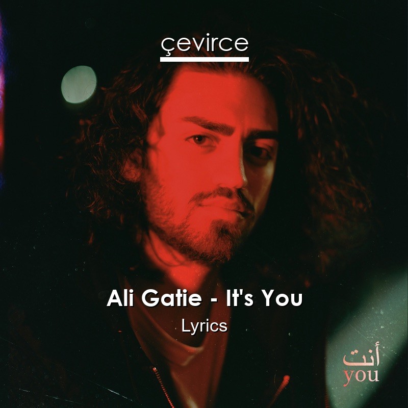 Ali Gatie It S You Lyrics Translate Institution Cevirce