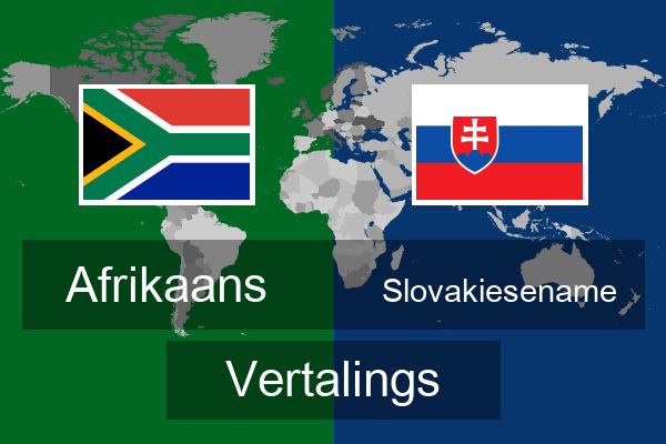  Slovakiesename Vertalings