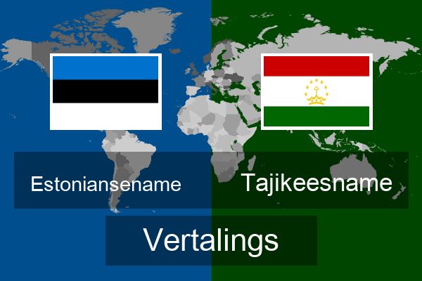  Tajikeesname Vertalings