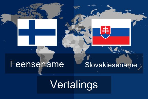  Slovakiesename Vertalings