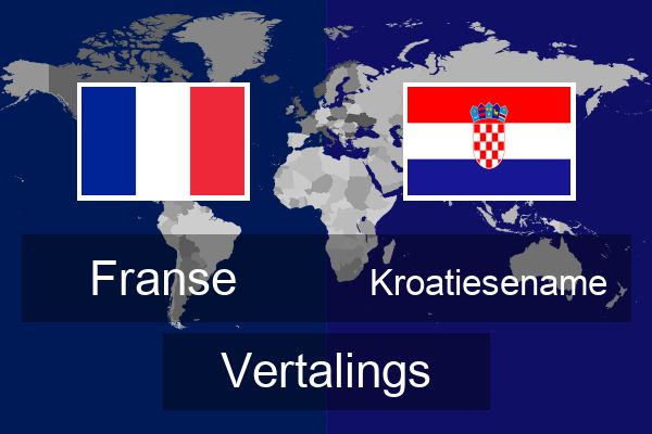  Kroatiesename Vertalings