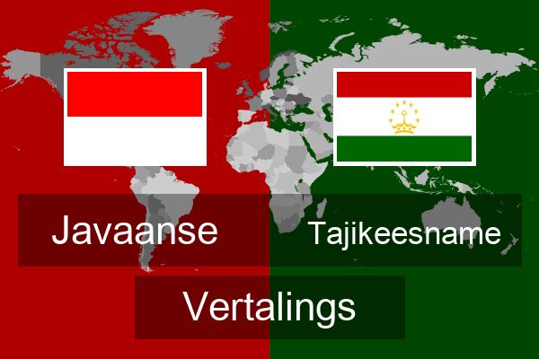  Tajikeesname Vertalings