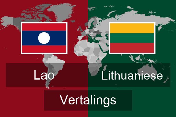  Lithuaniese Vertalings