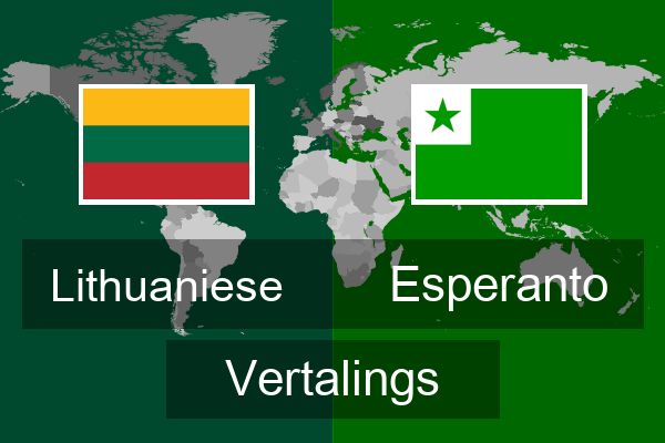  Esperanto Vertalings