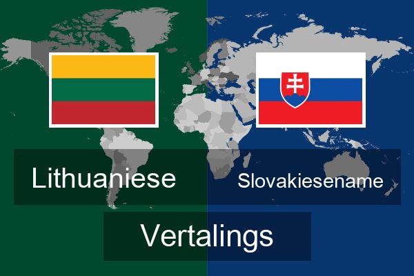  Slovakiesename Vertalings