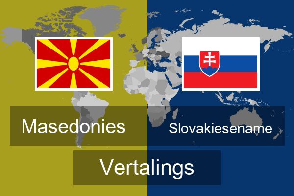  Slovakiesename Vertalings