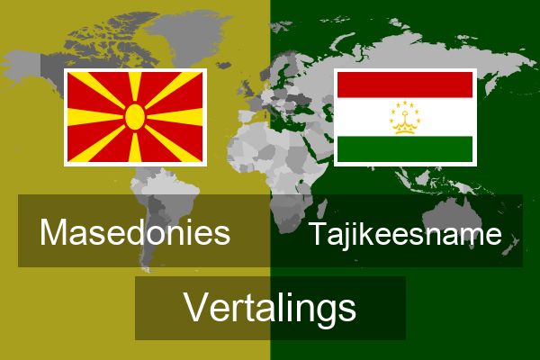  Tajikeesname Vertalings