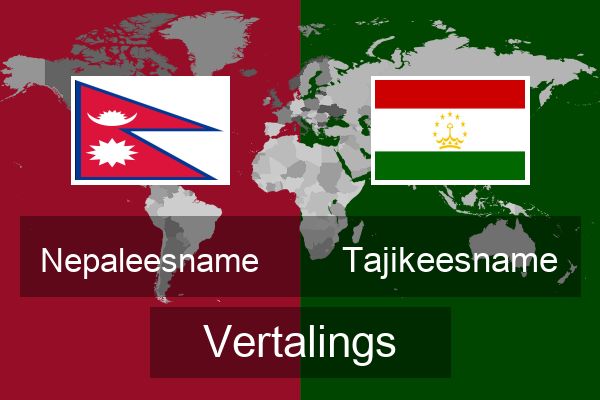  Tajikeesname Vertalings