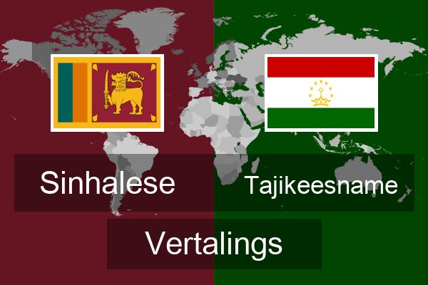  Tajikeesname Vertalings