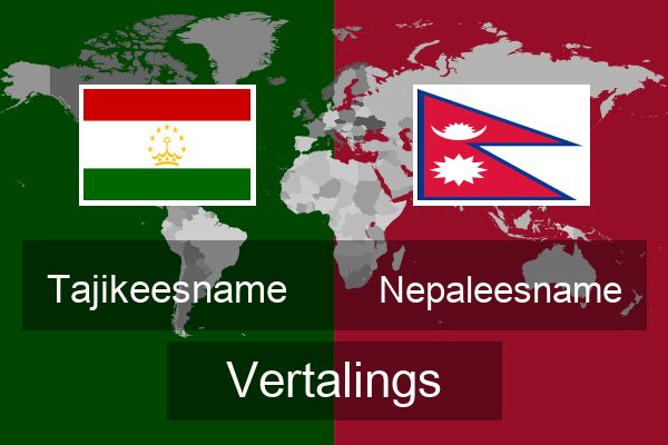  Nepaleesname Vertalings