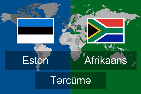  Afrikaans Tərcümə