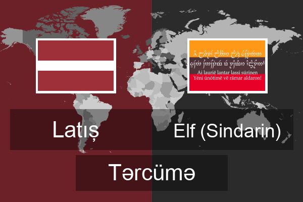  Elf (Sindarin) Tərcümə