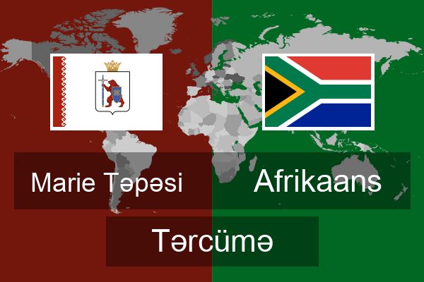  Afrikaans Tərcümə