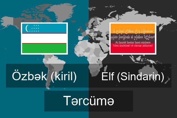  Elf (Sindarin) Tərcümə