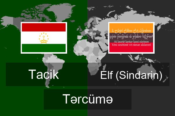  Elf (Sindarin) Tərcümə