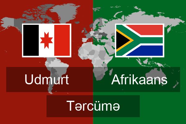  Afrikaans Tərcümə