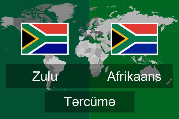  Afrikaans Tərcümə