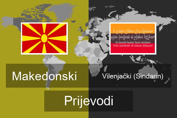  Vilenjački (Sindarin) Prijevodi