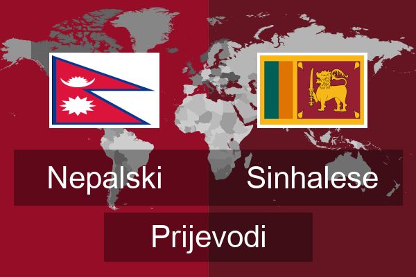  Sinhalese Prijevodi