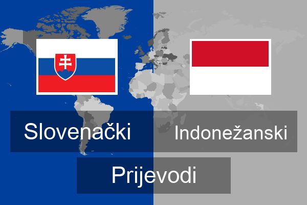  Indonežanski Prijevodi