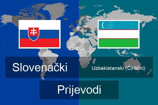  Uzbekistanski (Ćirilični) Prijevodi