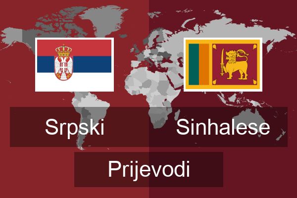  Sinhalese Prijevodi