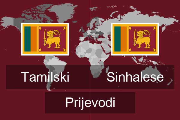  Sinhalese Prijevodi