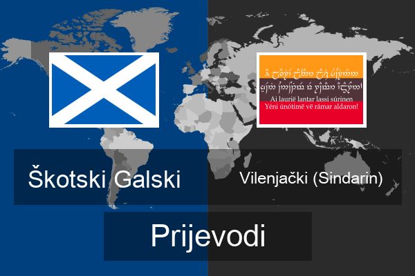  Vilenjački (Sindarin) Prijevodi