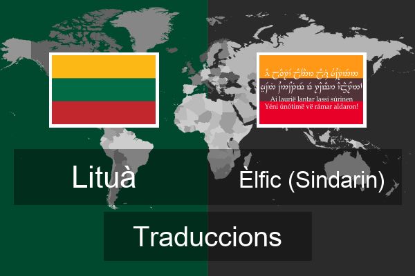  Èlfic (Sindarin) Traduccions