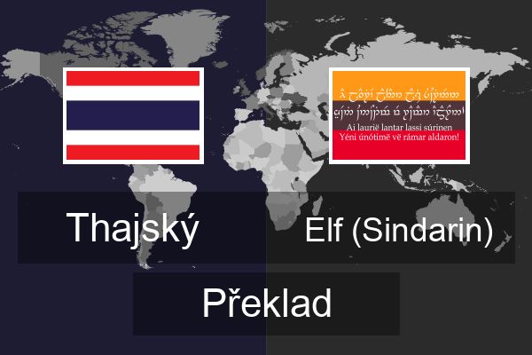  Elf (Sindarin) Překlad