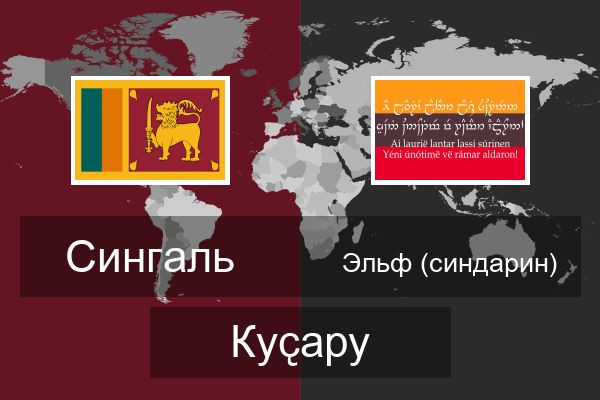  Эльф (синдарин) Куҫару