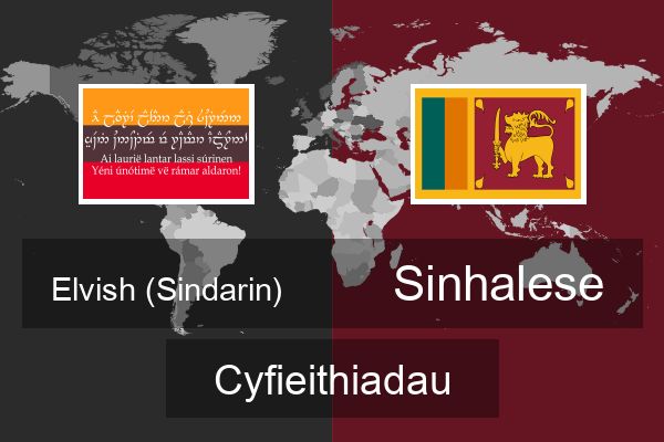  Sinhalese Cyfieithiadau