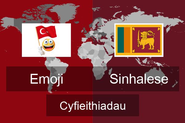  Sinhalese Cyfieithiadau