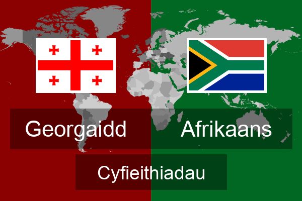  Afrikaans Cyfieithiadau