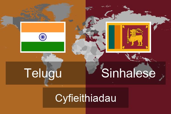  Sinhalese Cyfieithiadau