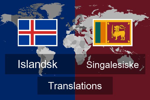  Singalesiske Translations