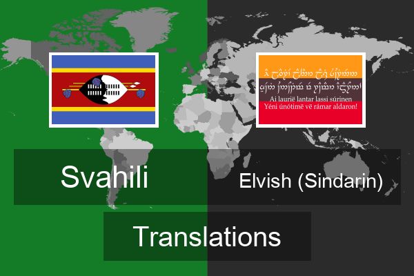  Elvish (Sindarin) Translations