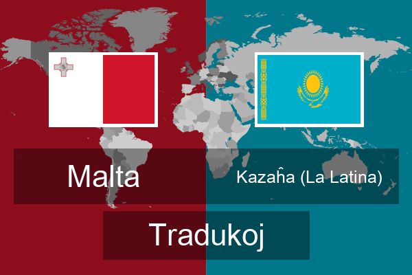  Kazaĥa (La Latina) Tradukoj