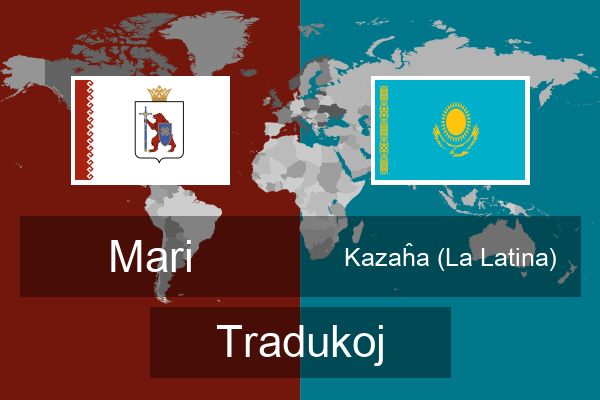  Kazaĥa (La Latina) Tradukoj