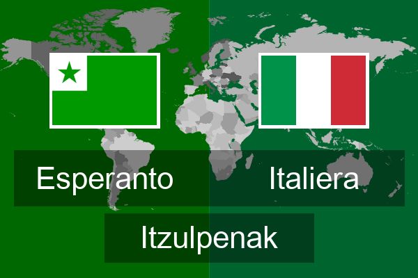  Italiera Itzulpenak