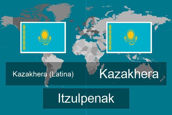  Kazakhera Itzulpenak