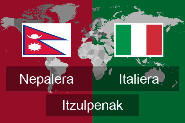  Italiera Itzulpenak