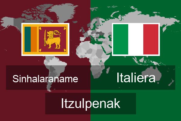  Italiera Itzulpenak