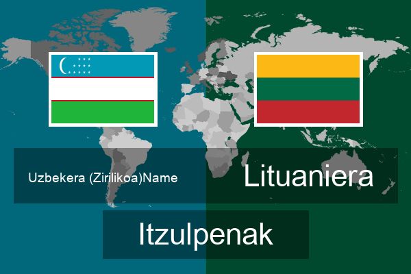  Lituaniera Itzulpenak