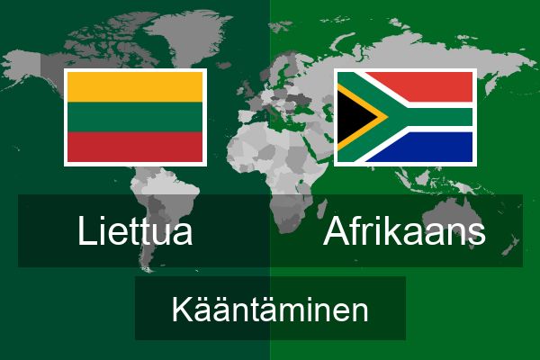  Afrikaans Kääntäminen