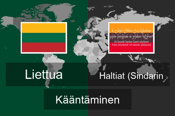  Haltiat (Sindarin Kääntäminen