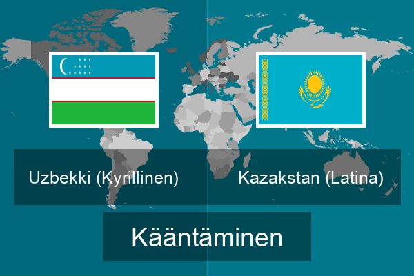  Kazakstan (Latina) Kääntäminen