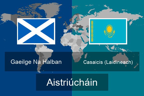  Casaicis (Laidineach) Aistriúcháin