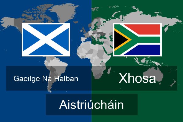  Xhosa Aistriúcháin