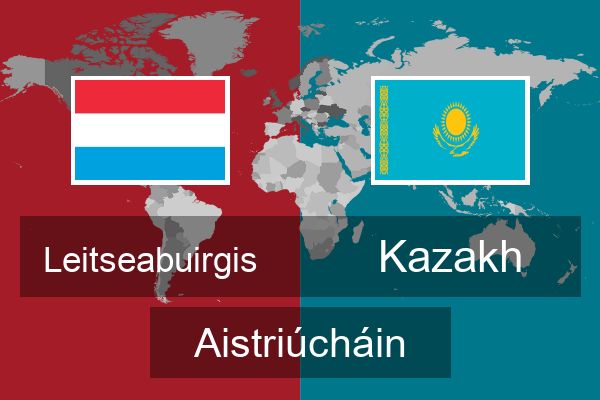  Kazakh Aistriúcháin